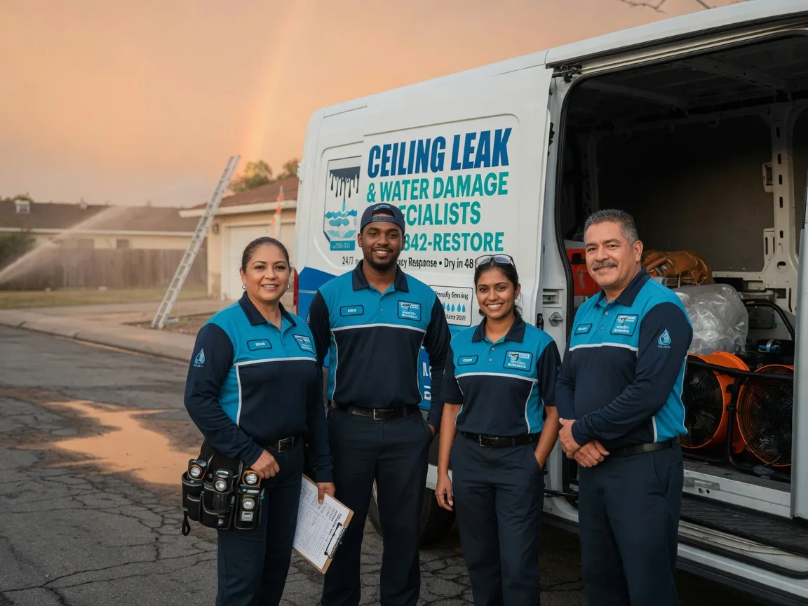 Ceiling Leak Cleanup company in Lopez, PA